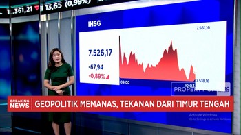 MSCI Tahan Rebalancing Saham RI Hingga IHSG Anjlok di Tengah Isu Timur Tengah