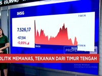 MSCI Tahan Rebalancing Saham RI Hingga IHSG Anjlok di Tengah Isu Timur Tengah
