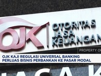 OJK Kaji Regulasi Universal Banking Perluas Bisnis ke Pasar Modal