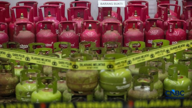 Penampakan Barang Bukti Penyelewengan BBM-LPG Subsidi, RI Rugi Rp234 M