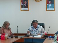 Plt. Dirjen Agro Kemenperin Putu Juli Ardika dalam diskusi dengan media, Selasa (21/4/2026). (CNBC Indonesia/Ferry Sandi)