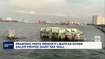 Prabowo Minta Libatkan Dosen dalam Proyek Giant Sea Wall