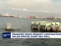 Prabowo Minta Libatkan Dosen dalam Proyek Giant Sea Wall
