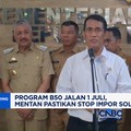 Program B50 Jalan 1 Juli, Mentan Pastikan Stop Impor Solar
