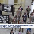 Protes Perang Iran di Gedung Kongres As Berujung Penahanan Massal