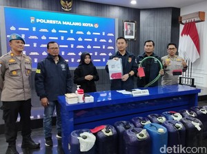 Polresta Malang Kota Bongkar Penyalahgunaan BBM Bersubsidi
