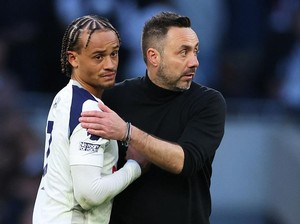 De Zerbi Percaya, Tottenham Bisa Lolos dari Degradasi