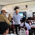 Wakil Presiden Gibran Rakabuming melakukan kunjungan kerja di Yahukimo, Papua Pegunungan, Selasa (21/4/2026). (CNBC Indonesia/Halimatus Sa’diyah)