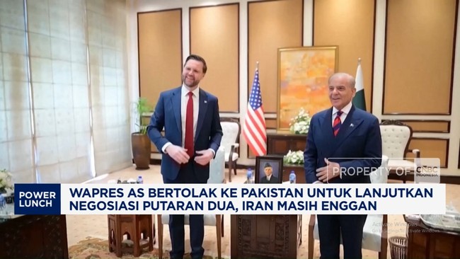 Video: Wapres AS ke Pakistan Lanjutkan Negosiasi, Iran Masih Enggan