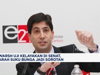 Warsh Uji Kelayakan di Senat, Arah Suku Bunga Jadi Sorotan