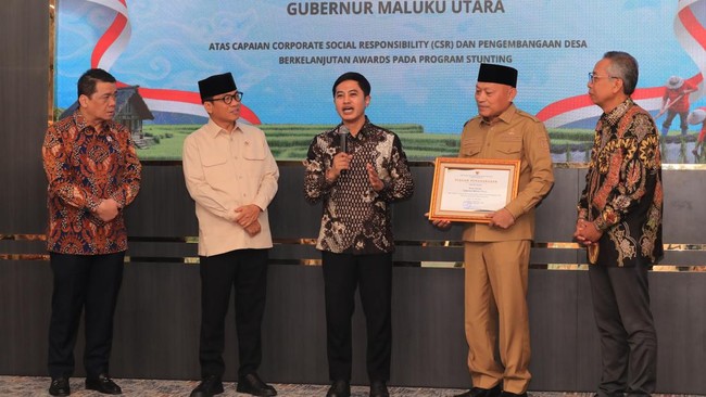 Perkuat Program Penanganan Stunting, Antam Raih Penghargaan Ini