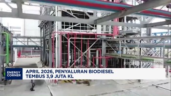 April 2026, Penyaluran Biodiesel Tembus 3,9 Juta KL