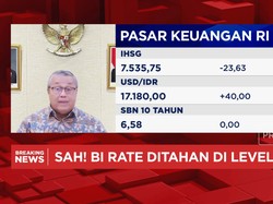 BI Kembali Tahan Level Suku Bunga Acuan di 4,75%