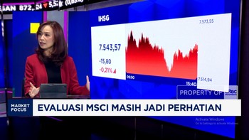 BI Rate Ditahan Hingga Evaluasi MSCI Jadi Perhatian, IHSG Makin Tertekan