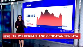 Kabar Dari Trump – MSCI Tunda Rebalancing, IHSG Bergerak Volatil