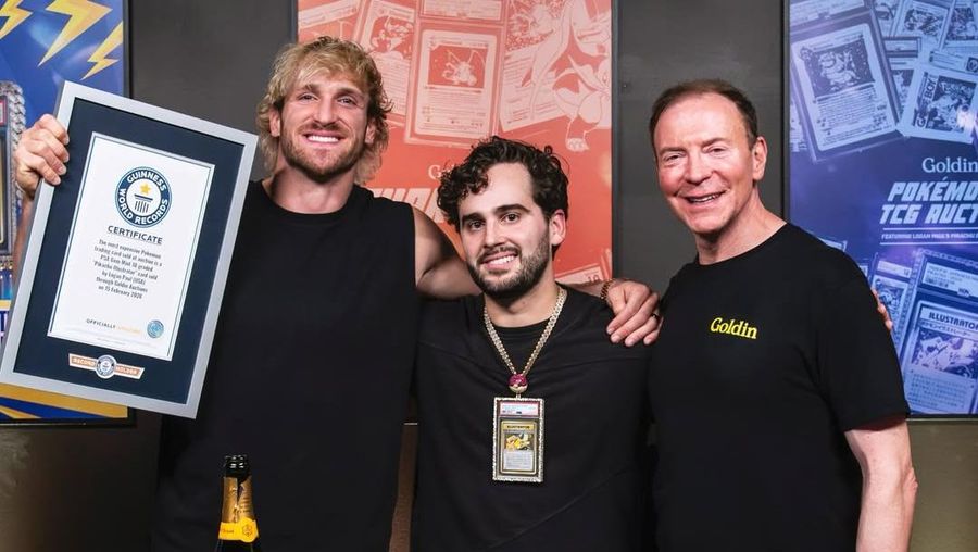 Kartu Pikachu Illustrator PSA 10. (Tangkapan layar instagram @loganpaul)