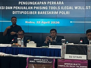 Polri Bongkar Sindikat Penjual Alat Phishing Internasional, Kerugian Rp 350 M