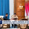Prabowo - Luhut "Kopdar", Bahas Daya Beli Masyarakat hingga Govtech