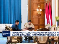 Prabowo - Luhut "Kopdar", Bahas Daya Beli Masyarakat hingga Govtech