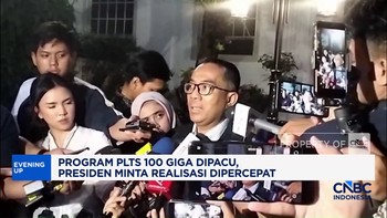 Program PLTS 100 Giga Dipacu, Presiden Minta Realisasi Dipercepat