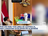 RI Ekspor Urea ke Australia, Prabowo Ditelepon PM Albanese