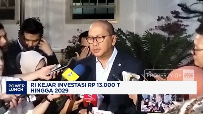 Video: Rosan Sebut RI Kejar Investasi Rp 13.000 Triliun Hingga 2029