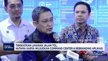 Tingkatkan Layanan Jalan Tol, Hutama Karya Wujudkan Command Center  Rebranding Aplikasi