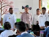 Wapres Gibran kunjungan kerja di Raja Ampat, Papua Barat Daya, Rabu (22/4/2026).