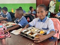 Wapres Gibran kunjungan kerja di Raja Ampat, Papua Barat Daya, Rabu (22/4/2026). (CNBC Indonesia/Halimatus Sa’diyah)