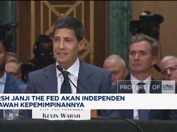 Warsh Janji The Fed Akan Independen di Bawah Kepemimpinannya