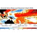 Analisis Dinamika Atmosfer Dasarian II April 2026 dirilis BMKG pada Kamis, (23/4/2026). (Dok. BMKG)