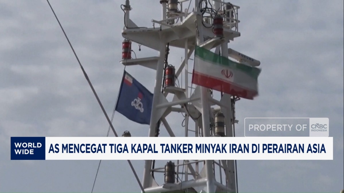 Video: AS Mencegat 3 Kapal Tanker Minyak Iran di Perairan Asia