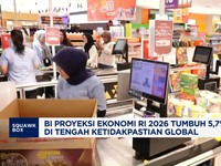 BI Proyeksi Ekonomi RI 2026 Tumbuh 5,7%