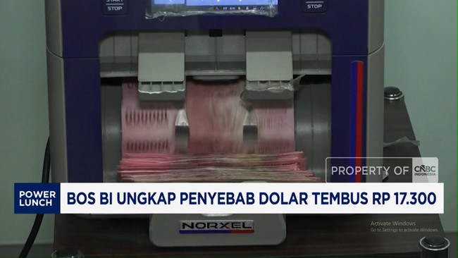 Video: Bos BI Ungkap Sebab Dolar Tembus Rp 17.300 per Dolar AS
