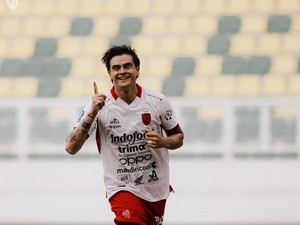 Penalti Diego Campos Bawa Bali United Menang di Kandang Persita Tangerang