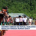 Gibran ke Papua, Kunjungi Pasar Ikan, Sekolah hingga Rumah Sakit