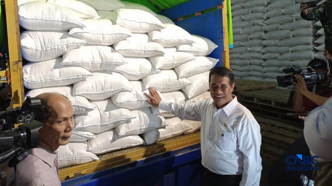 Stok Pecah Rekor 5 Juta Ton, Amran Pede RI Tak Impor Beras