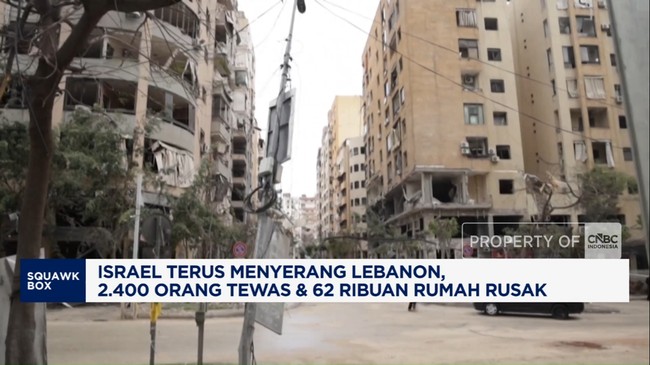 Video:Israel Bombardir Lebanon, 2.400 Orang Tewas dan Ribuan Rumah Rusak