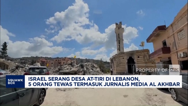Video: Israel Serang Lebanon, 5 Orang Tewas Termasuk Jurnalis
