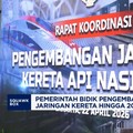 Pemerintah Targetkan 14 Ribu Km Jaringan Kereta hingga 2045