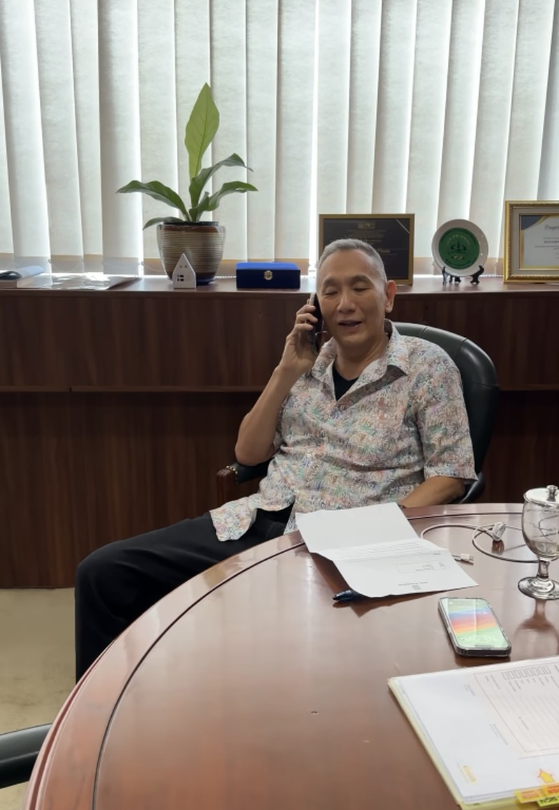 Pengusaha jalan tol Jusuf Hamka menyampaikan rasa syukur setelah majelis hakim Pengadilan Negeri Jakarta Pusat mengabulkan gugatan yang diajukan PT Citra Marga Nusaphala Persada Tbk (CMNP). (Tangkapan layar Instagram @jusufhamka)