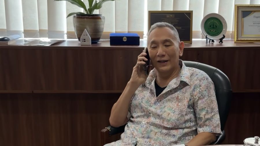 Pengusaha jalan tol Jusuf Hamka menyampaikan rasa syukur setelah majelis hakim Pengadilan Negeri Jakarta Pusat mengabulkan gugatan yang diajukan PT Citra Marga Nusaphala Persada Tbk (CMNP). (Tangkapan layar Instagram @jusufhamka)