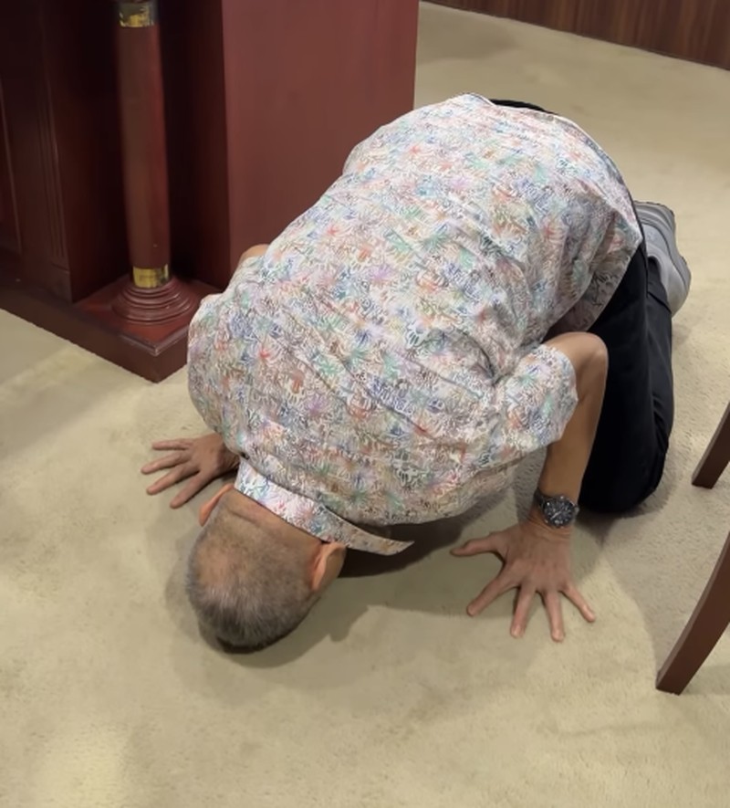 Pengusaha jalan tol Jusuf Hamka menyampaikan rasa syukur setelah majelis hakim Pengadilan Negeri Jakarta Pusat mengabulkan gugatan yang diajukan PT Citra Marga Nusaphala Persada Tbk (CMNP). (Tangkapan layar Instagram @jusufhamka)