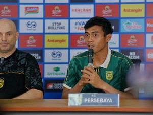 Andhika Siap Putus Tren Buruk Persebaya di Padang