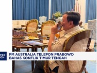 PM Australia Telepon Prabowo Bahas Konflik Timur Tengah