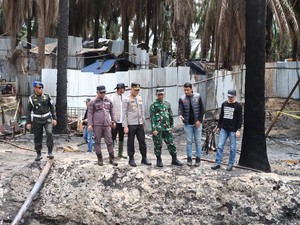 Polres Muba Gelar Operasi Gabungan Tertibkan Illegal Drilling, 56 Sumur Ditutup