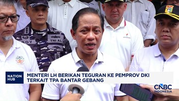 Menteri LH Berikan Teguran ke Pemprov DKI Terkait TPA Bantar Gebang