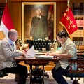 Presiden Prabowo Subianto menerima Menteri Investasi dan Hilirisasi/Kepala BKPM sekaligus Kepala Danantara Rosan Perkasa Roeslani di kediaman Hambalang, Jawa Barat, Jumat, (24/4/2026). (Instagram/sekretariat.kabinet)