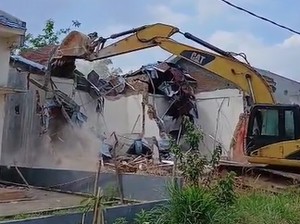 13 Rumah di Makassar Dirobohkan Diduga gegara Developer Tak Lunasi Lahan