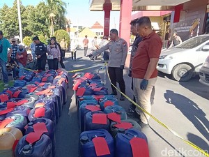 Penyalahgunaan BBM Subsidi di Probolinggo Dibongkar, 7 Tersangka Diamankan